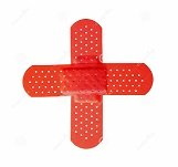 red band aid cross